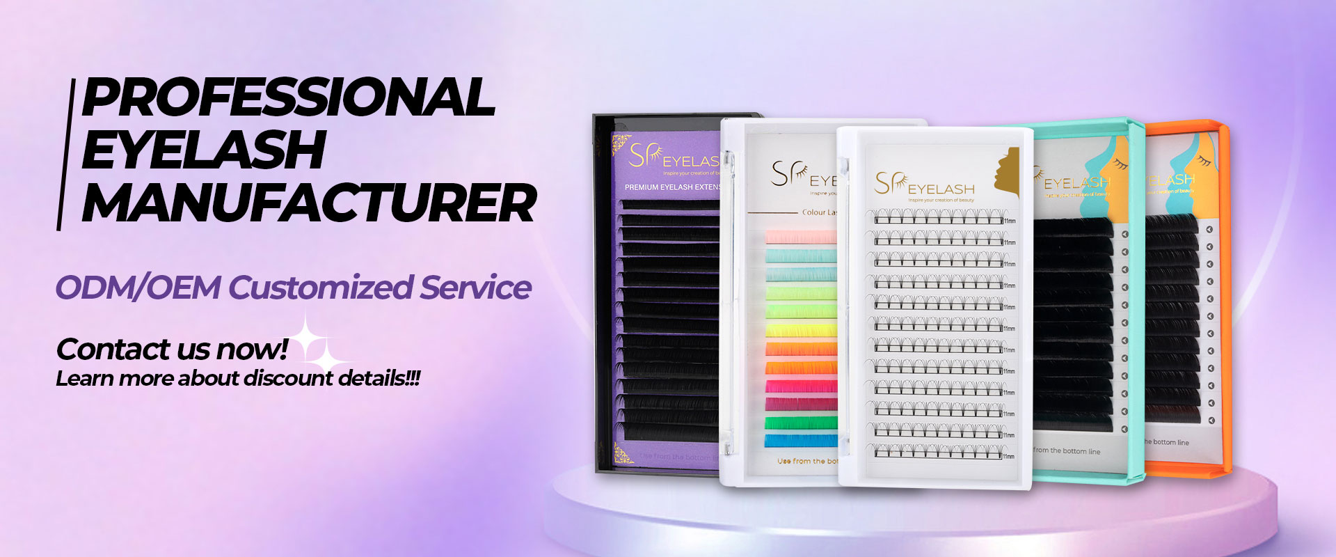 ผู้จัดจำหน่าย Strip Lashes ของจีน
